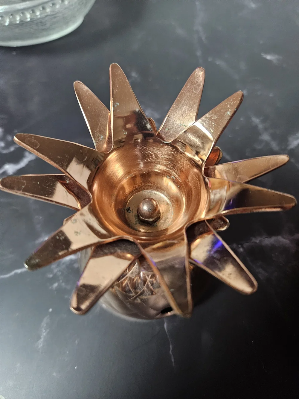Copper Pineapple Cocktail Tumblers with Lids and Straws